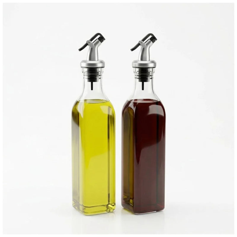 Glass Cruet Set 150Ml Capacity, 2 – Pack, 429G Total Weight