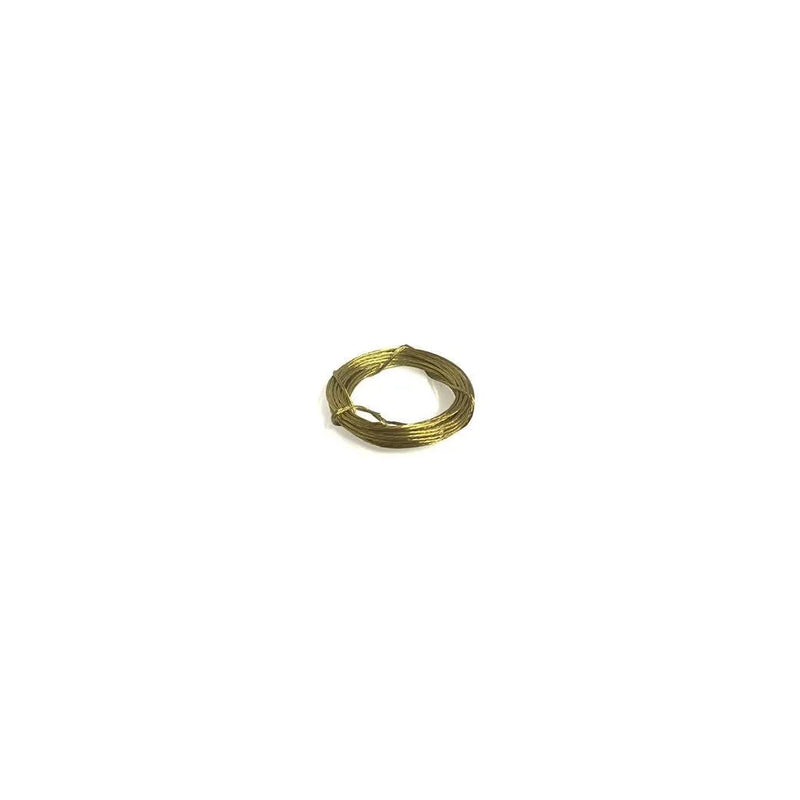 Picture Wire Brass Finish