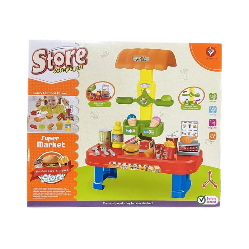 Store Super Market Role-Play Set Table