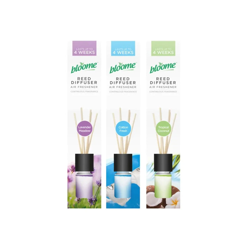 Bloome Assorted Fragranced Reed Diffusers 30Ml – Natural Scent Diffusion