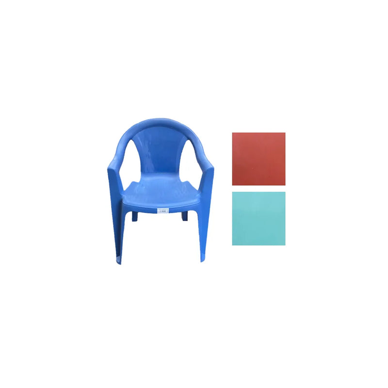 Plastic Monoblock Children'S Arm Chair Eco Assorted Colours