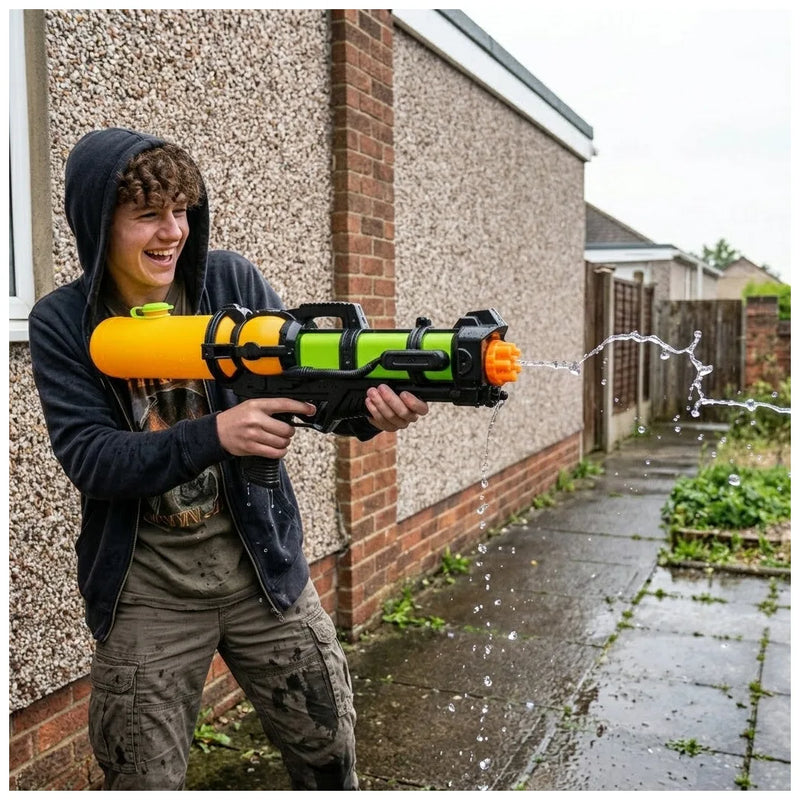 Children'S Large Plastic Outdoor Super Water Gun Assorted Colours