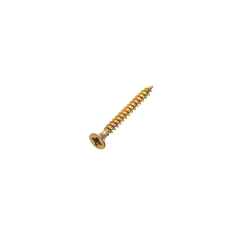 Pozi C Sk Chipboard Screws Yellow Diy