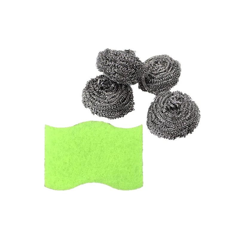 Kitchen Sponge And Scourers Pack Of 5