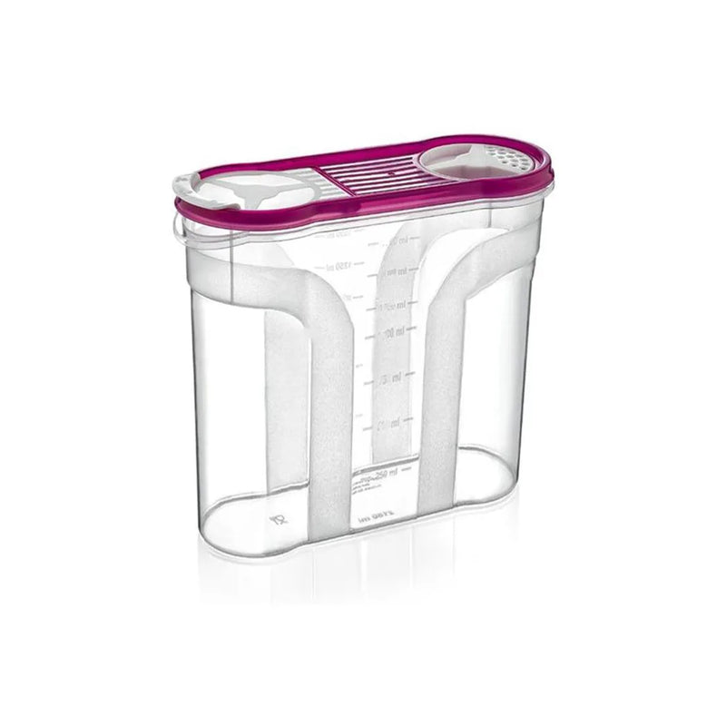 2900Ml Cereal Dispenser Store Storage Bo x Kitchen Lid Foods Container