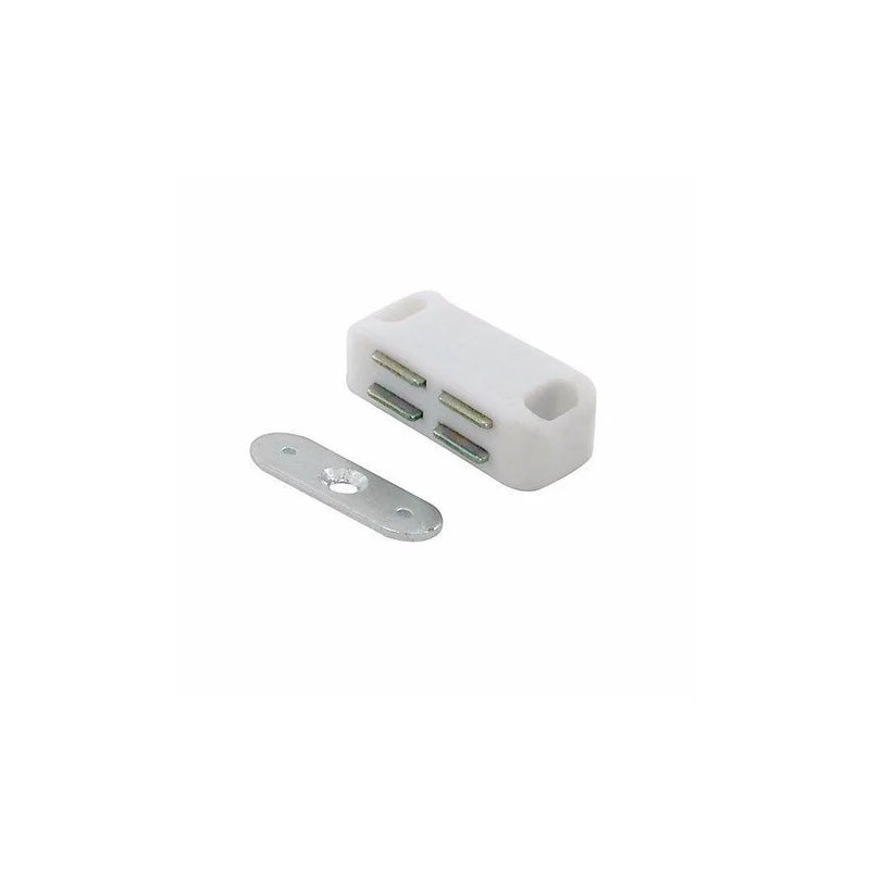 Magnetic Catches White Pack Of 2