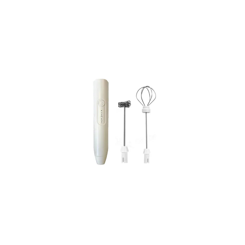 Electric Cappuccino Coffee Milk Frother Whisk Usb Rechargeable