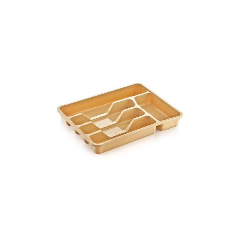 Plastic Cutlery Drawer Tray Holder Assorted Colours