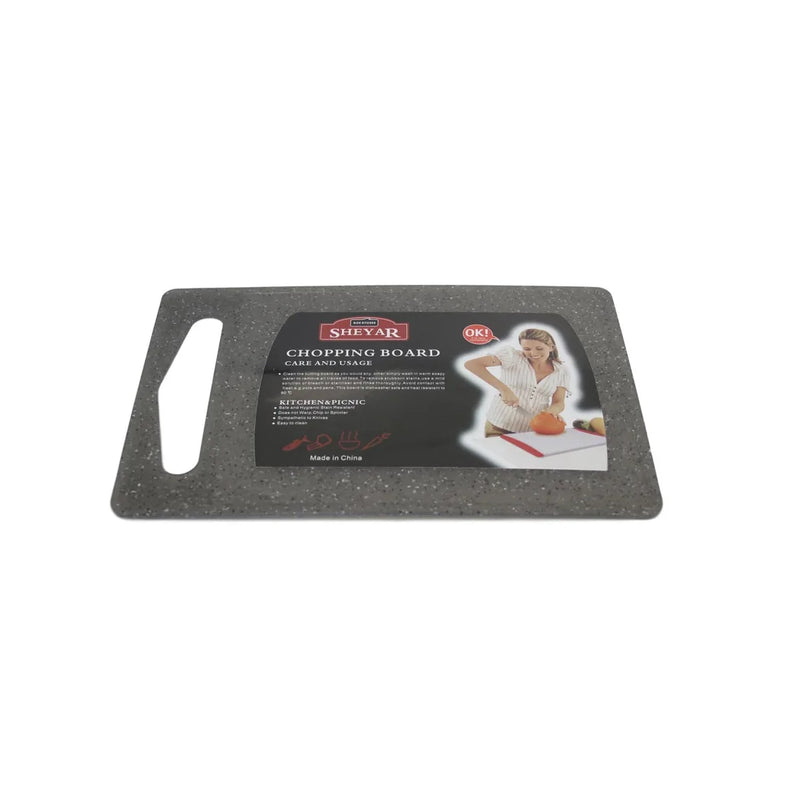 Plastic Lightweight Marble Style Chopping Board Stain Resistant Board