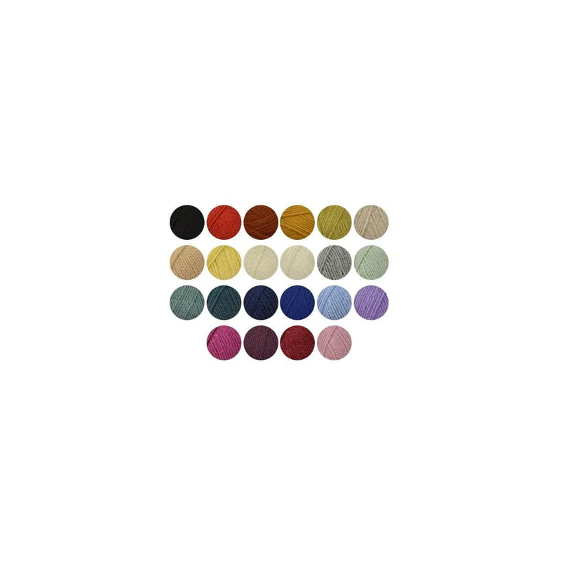 Knitting Cotton Wool Ball 80G Assorted Colours