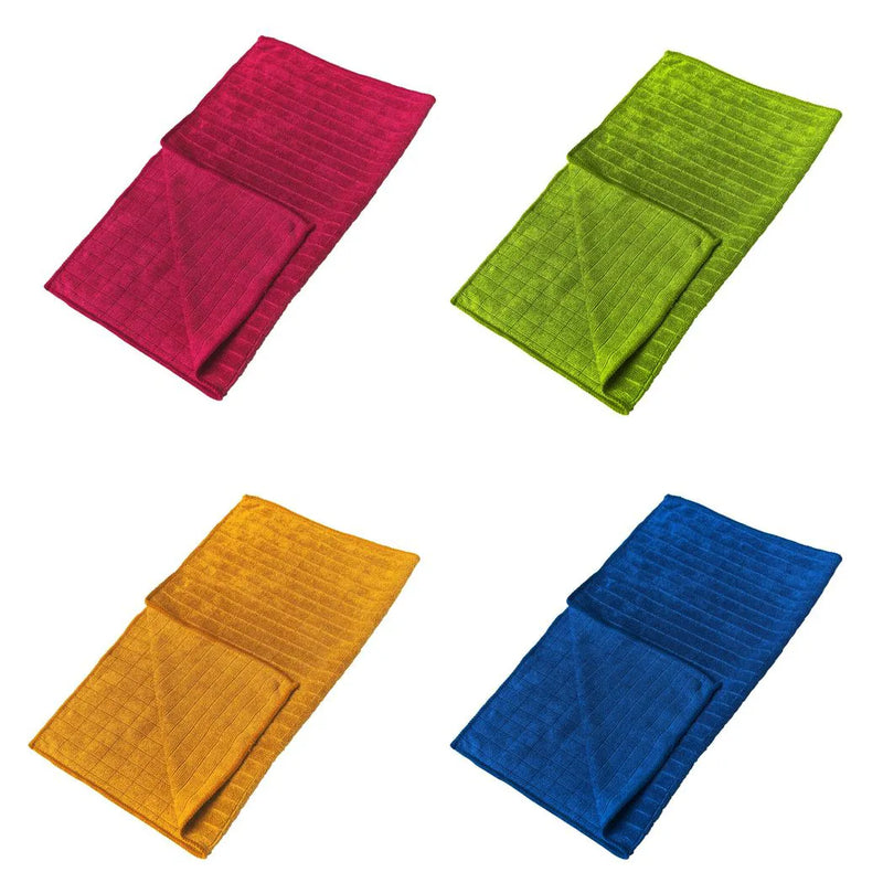 Microfibre Cleaning Cloth Towel Assorted Colours