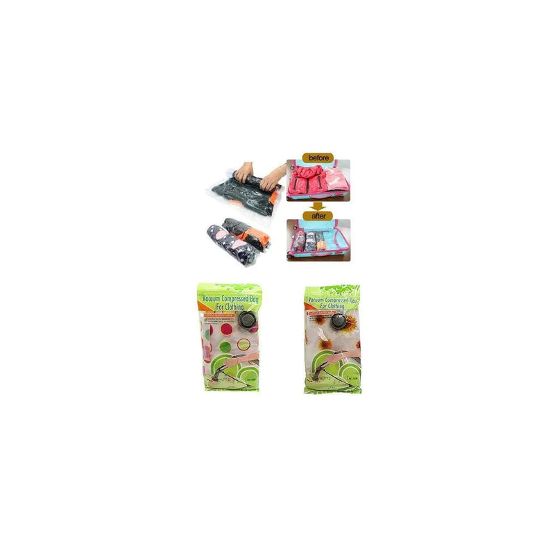 Clothes Storage Compressed Air Vacuum Bag