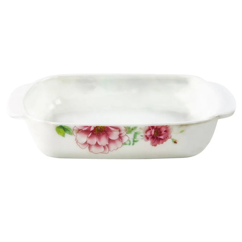 Opal Glass Serving Dish Snack Bowl Laura