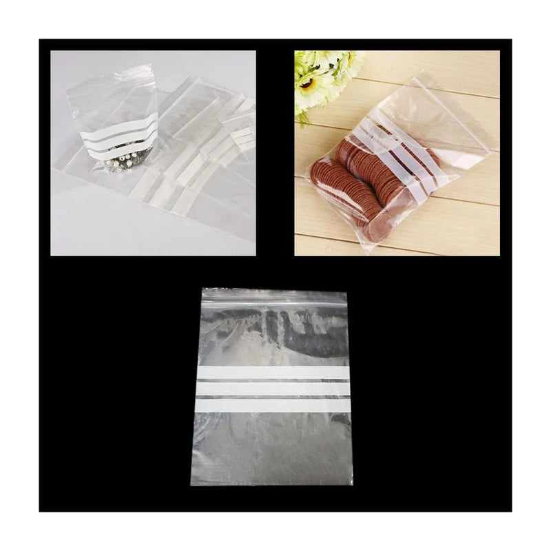 Crystal Clear Multi Purpose Food Storage Seal Press Bags Pack Of 15