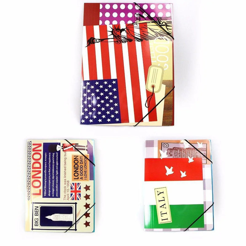 A4 Paper Folder Assorted Designs