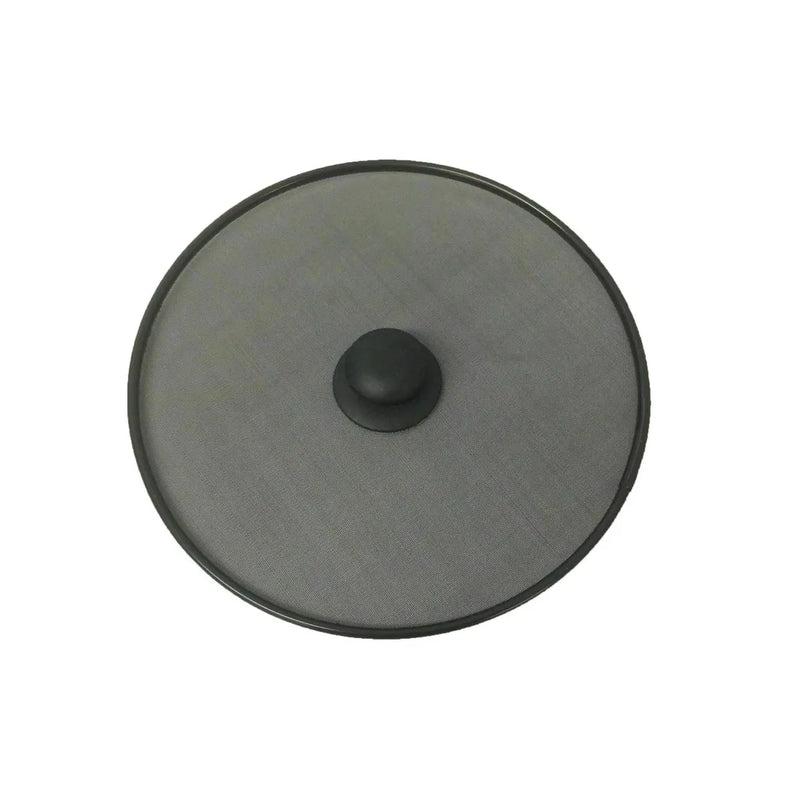 Metal Mesh Splatter Screen Cover Guard Lid Black