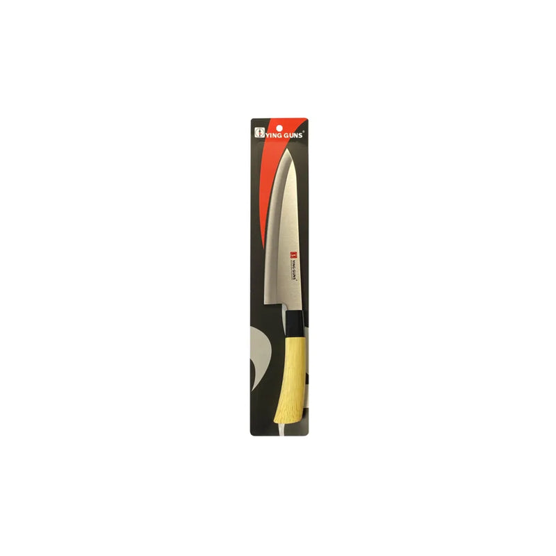 Kitchen Chef'S Knife With Wooden Handle