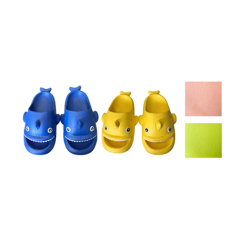 Children'S Shark Design Slippers Shoes Slides Assorted Sizes (31 – 35) And Colours