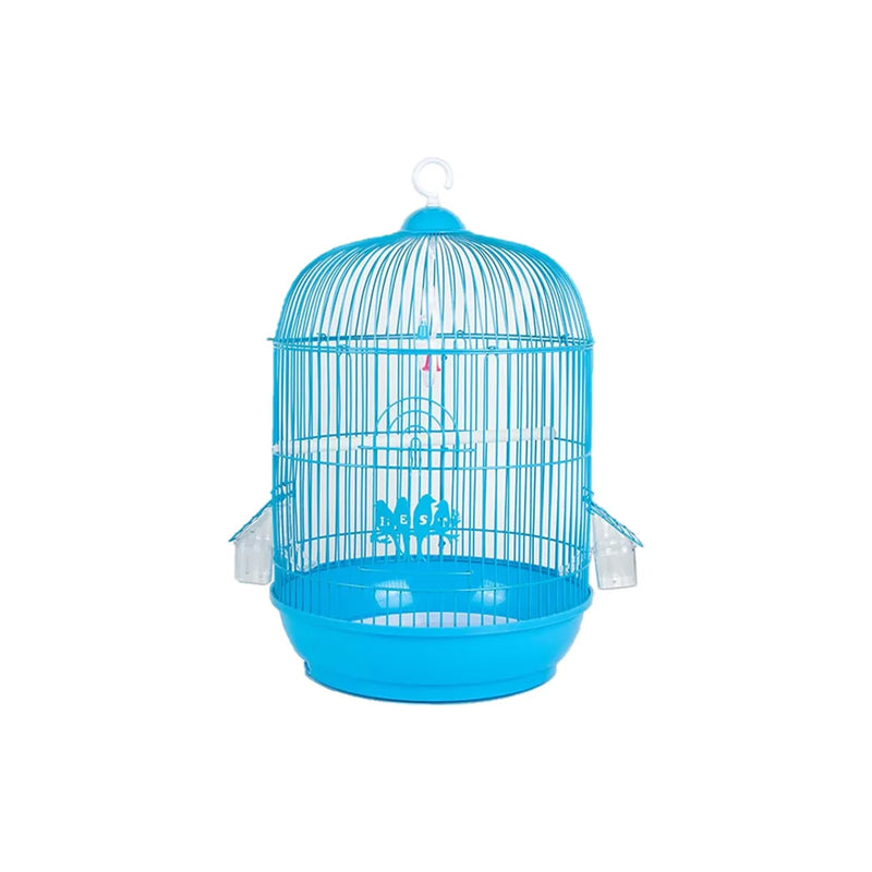 Round Metal Bird Cage Assorted Colours