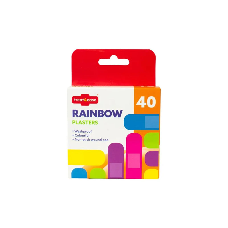 Rainbow Plasters Pack Of 40