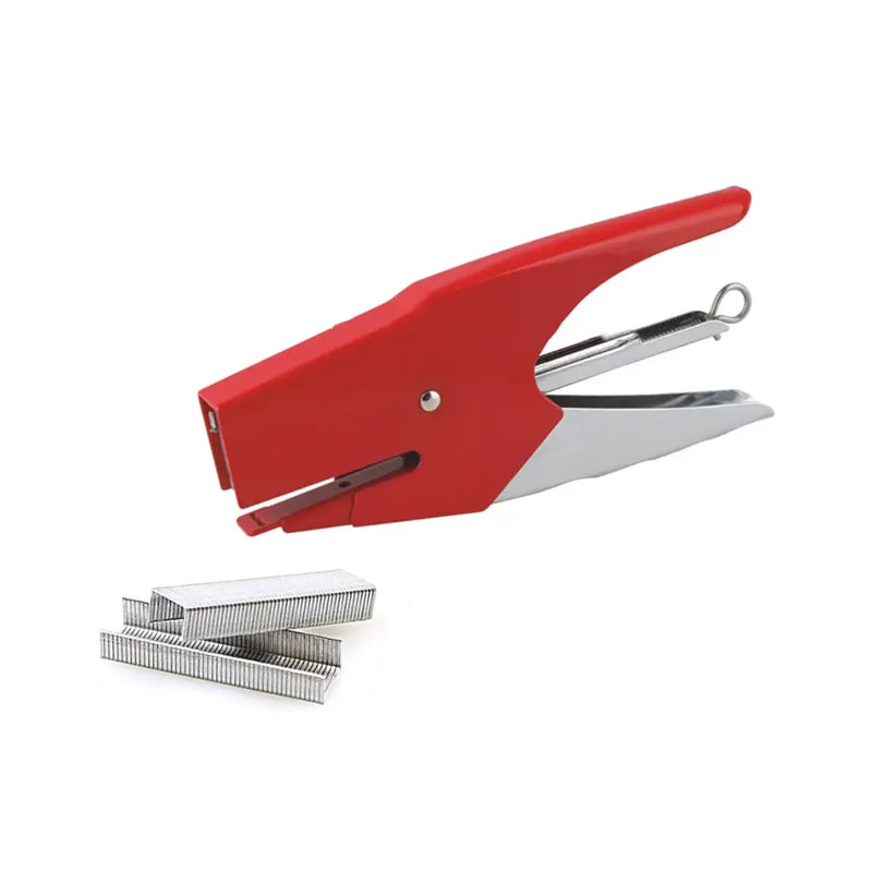 Stationery Metal Stapler With Staples No.4 6 Assorted Colours