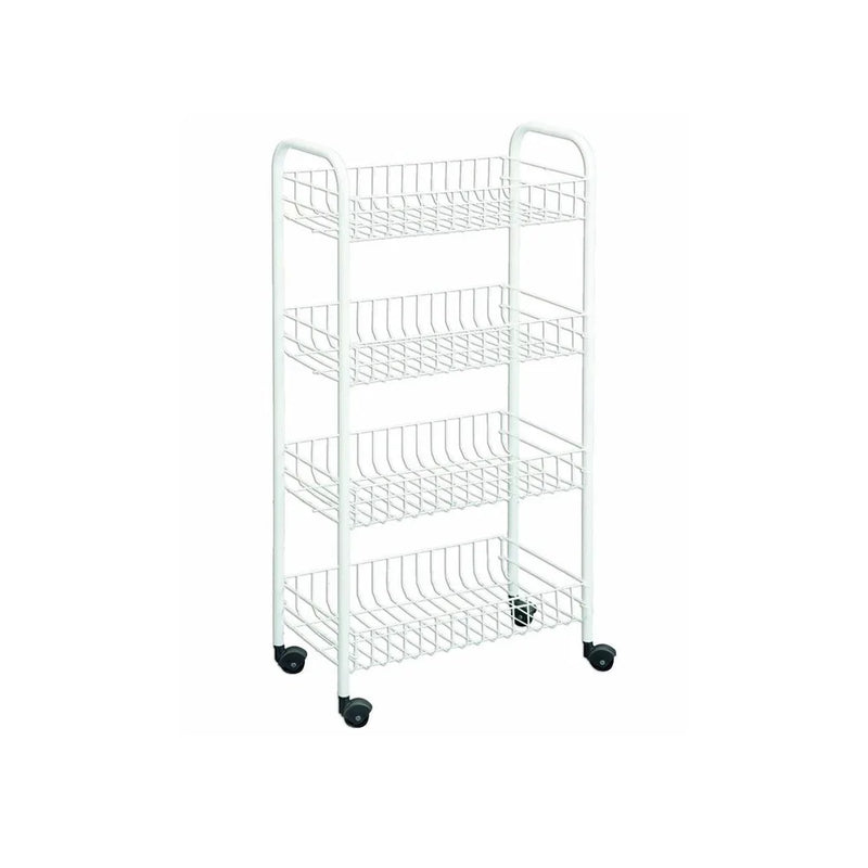 Metal 4 Tier Fruit And Vegetable Kitchen Storage Rack
