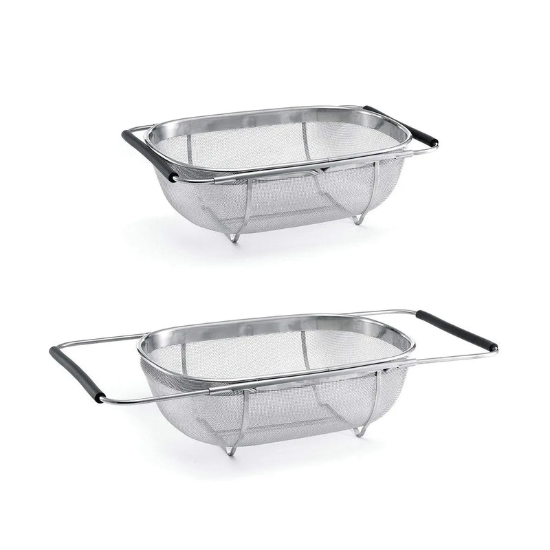 E x tendable Metal Rectangular Kitchen Sink Strainer 9734