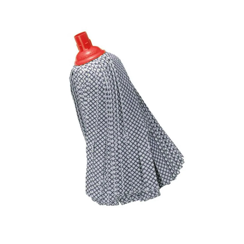 Blue Cloth Mop Head And Stick