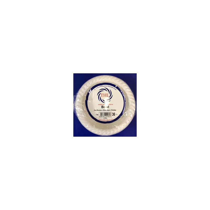 Disposable White Plastic Bowl Pack Of 36