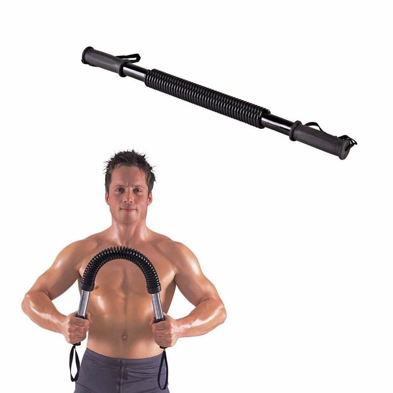 Fle x ible Power Twister Kg Stretch Spring Bendy Bar Gym E x ercise 50Kg W25
