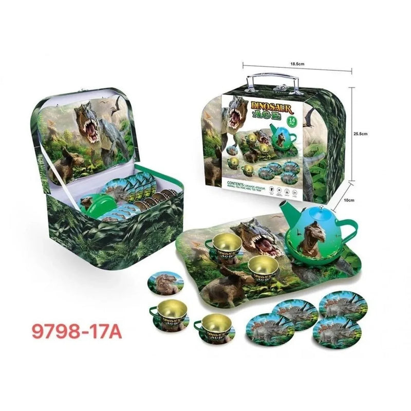 Dinosaur Age Cutlery Tea Set 15Pcs