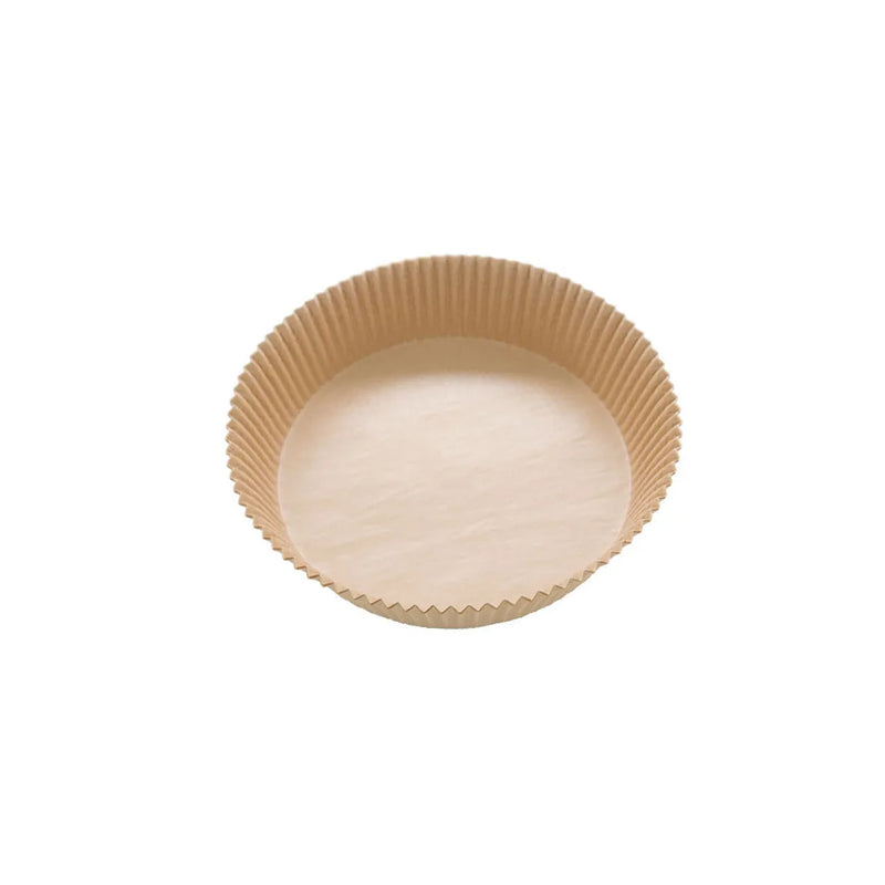 Kitchen Baking Brown Air Fryer Paper Liners Round 50 Piece