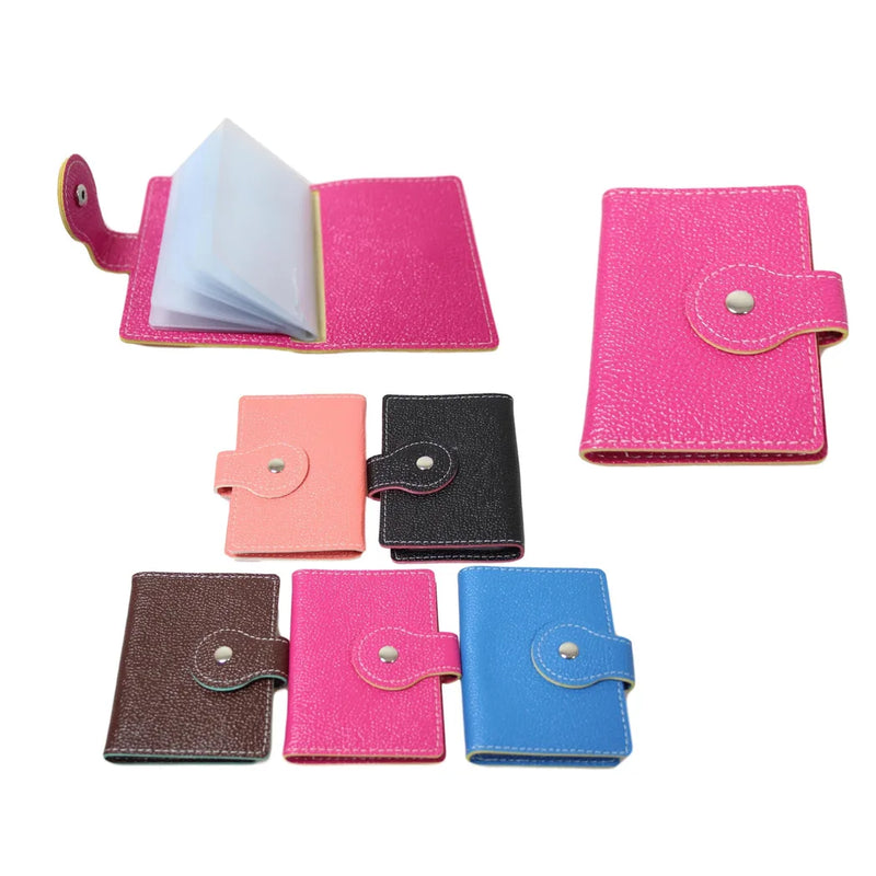 Credit Card Holder Book Design Assorted Colours