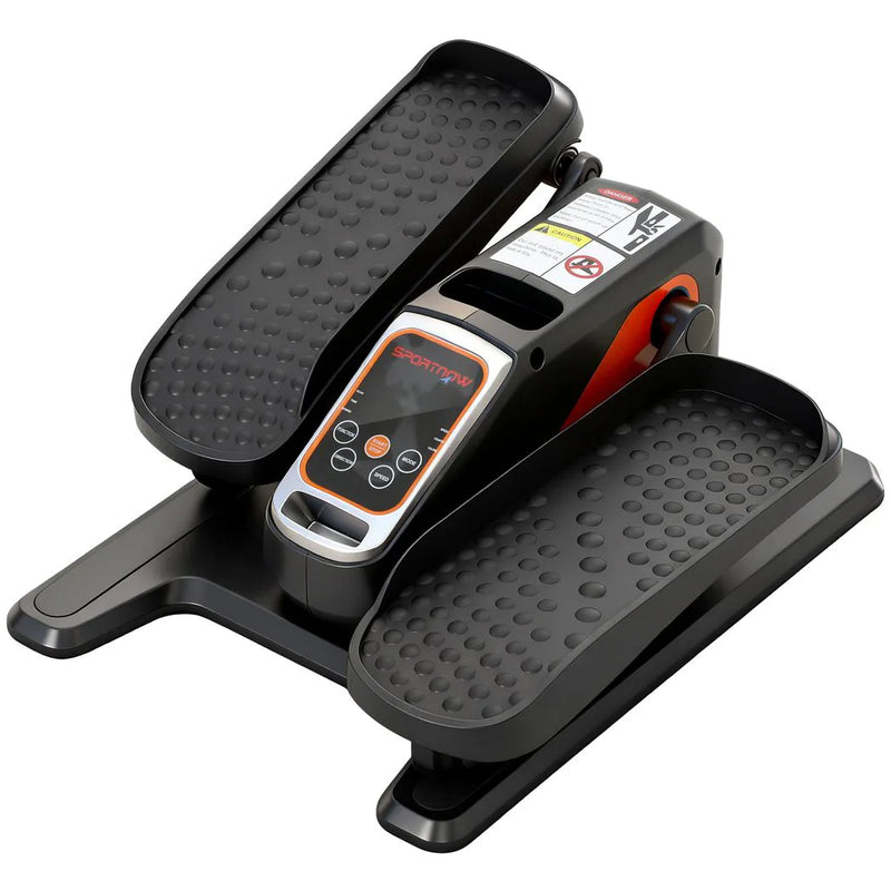 SPORTNOW Under Desk Elliptical Machine for Home, Electric Elliptical Machine with 12 Adjustable Speed, LED Monitor
