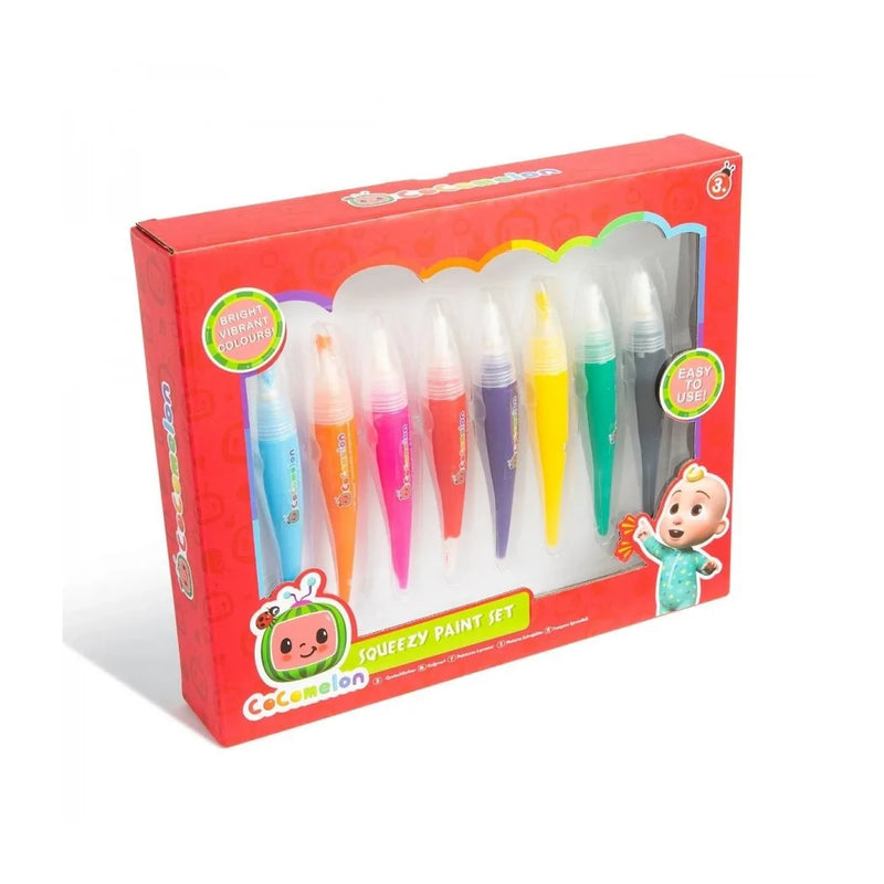 Cocomelon Squeezy Paint Set