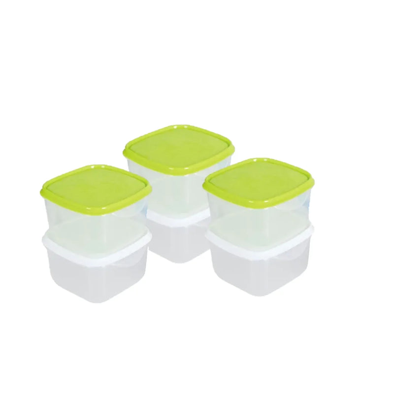 Mini Square Food Storage Containers 80 Ml Pack Of 6