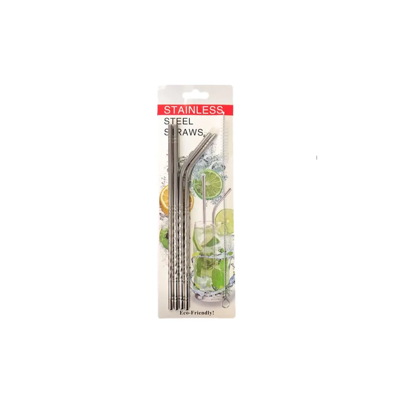 Metal Straw And Straw Pipe Brush Set Of 5