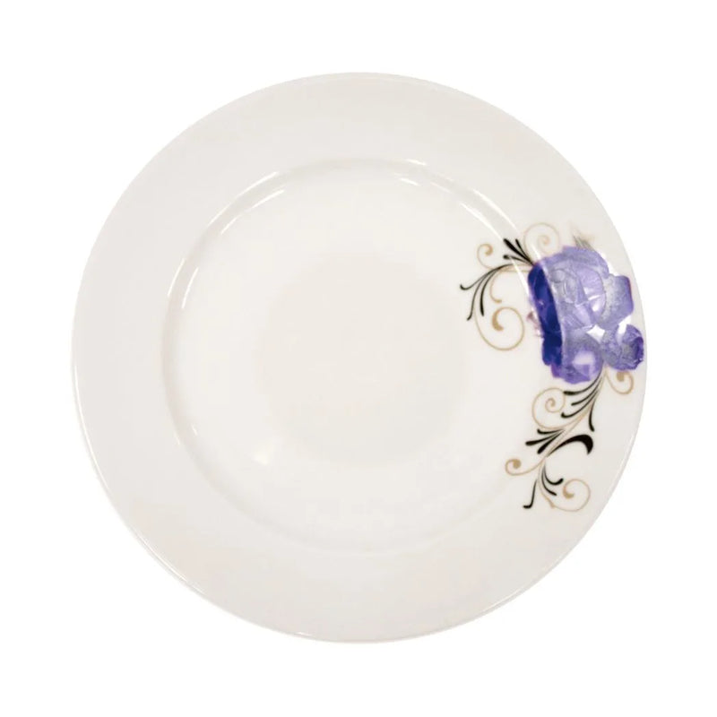Durane Ceramic Dinner Plate Blue Rose