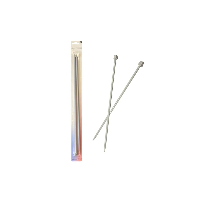 Plastic Knitting Needles Pack Of 2