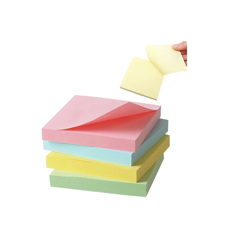 Sticky Nots Pad Block Assorted Colours