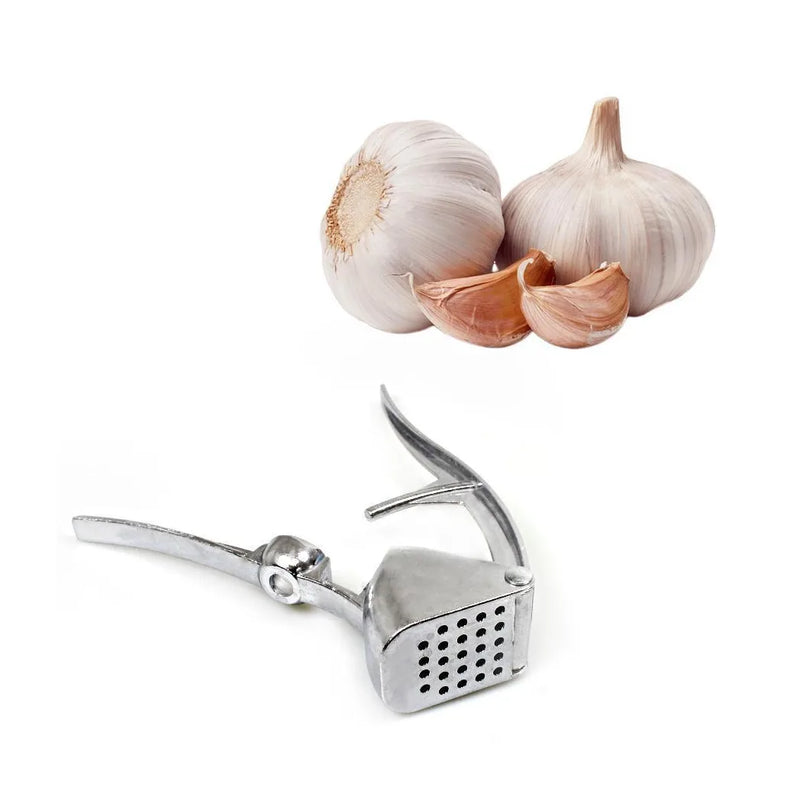 Metal Garlic Press Crusher