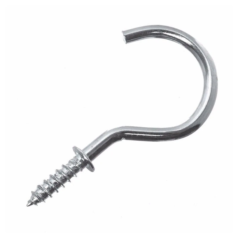 Value Pack Cup Hooks Chromed 1 – 1 4'' Pack Of 12