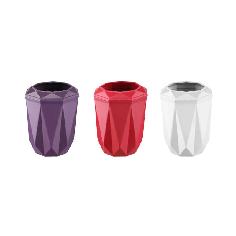 Plastic Bathroom Toothbrush Holder Assorted Colours
