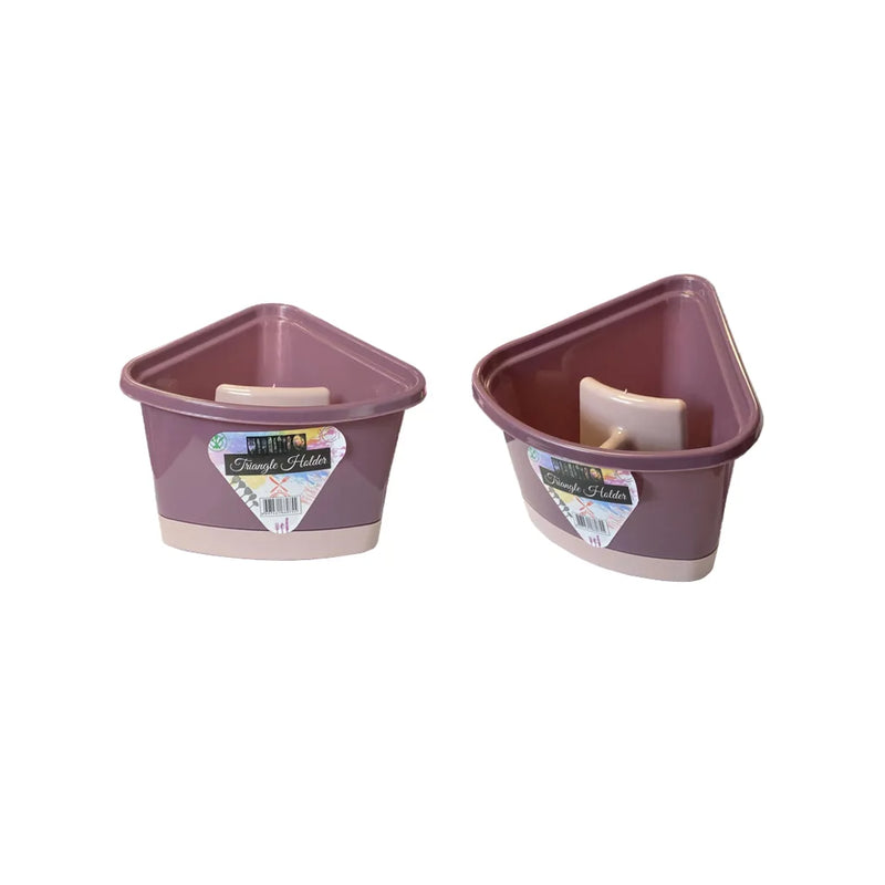 Plastic Triangular Cutlery Drainer Holder Assorted Colours