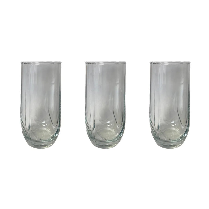 Drinking Glass Tumblers 280Ml Set Of 3