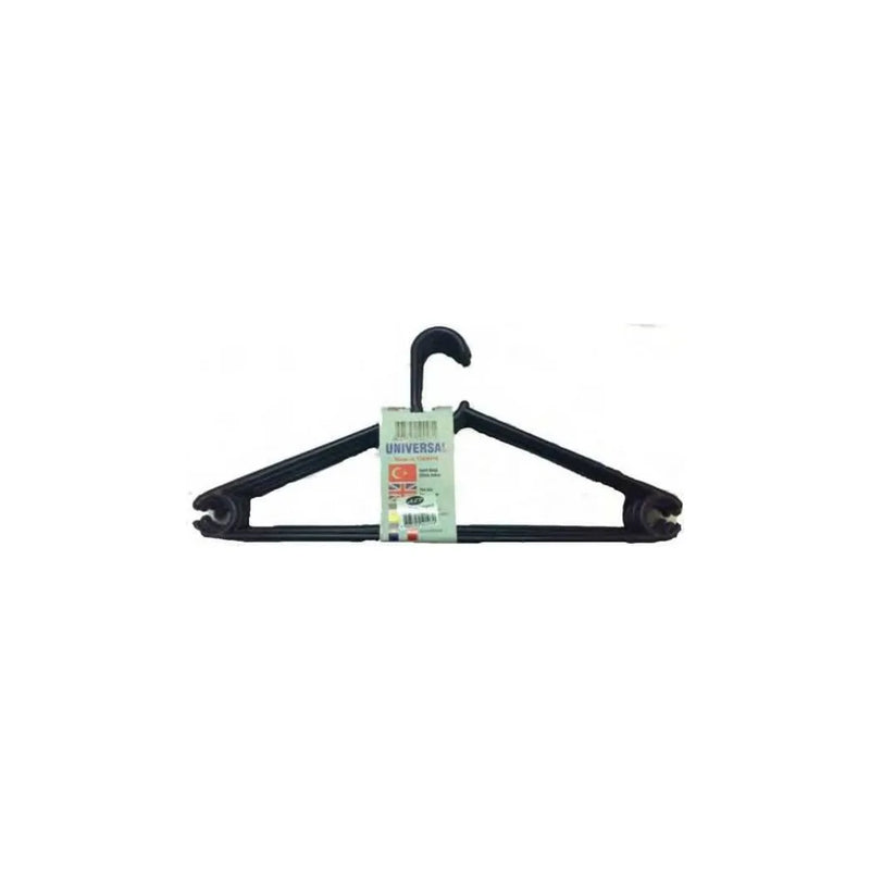 Plastic Wardrobe Clothes Hangers Pack Of 6 Assorted Colours