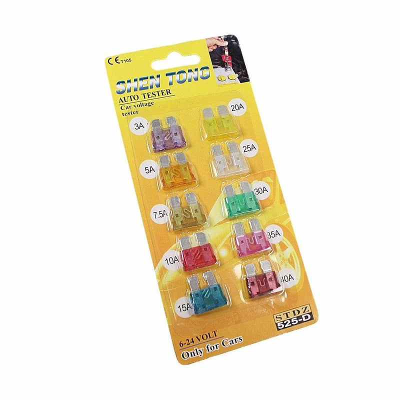 Car Fuse 10A To 30A Multi Pack Of 10 Electrical Components
