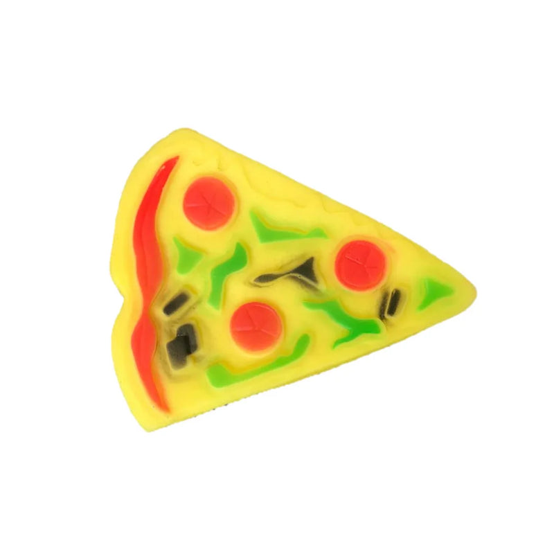 Pet Dog Toy Squeaky Pizza Slice