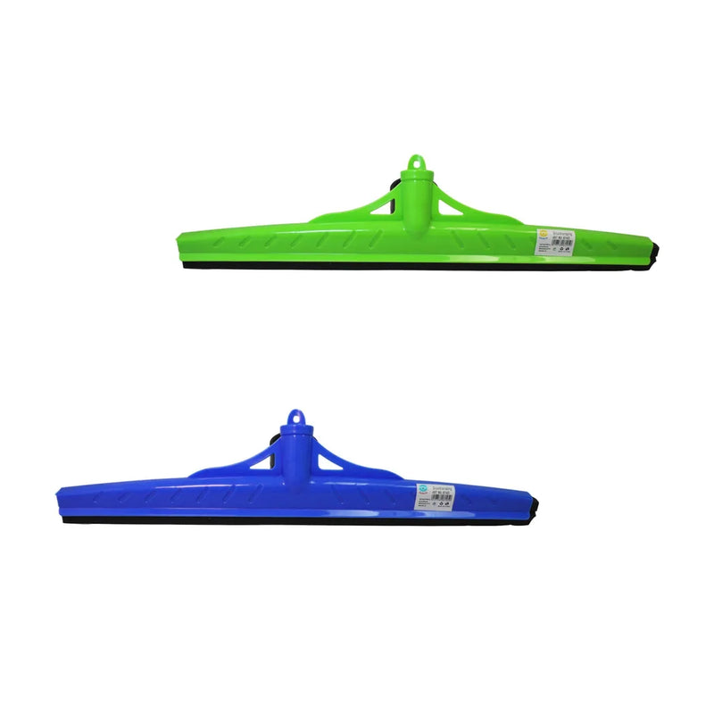 Plastic Floor Squeegee Wiper Head Foam Sponge Assorted Colours