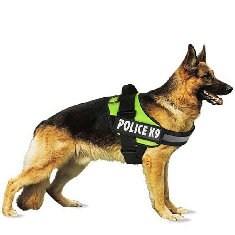 Police K9 Dog Harness Multi Colours Dog Harness Medium Assorted Colours